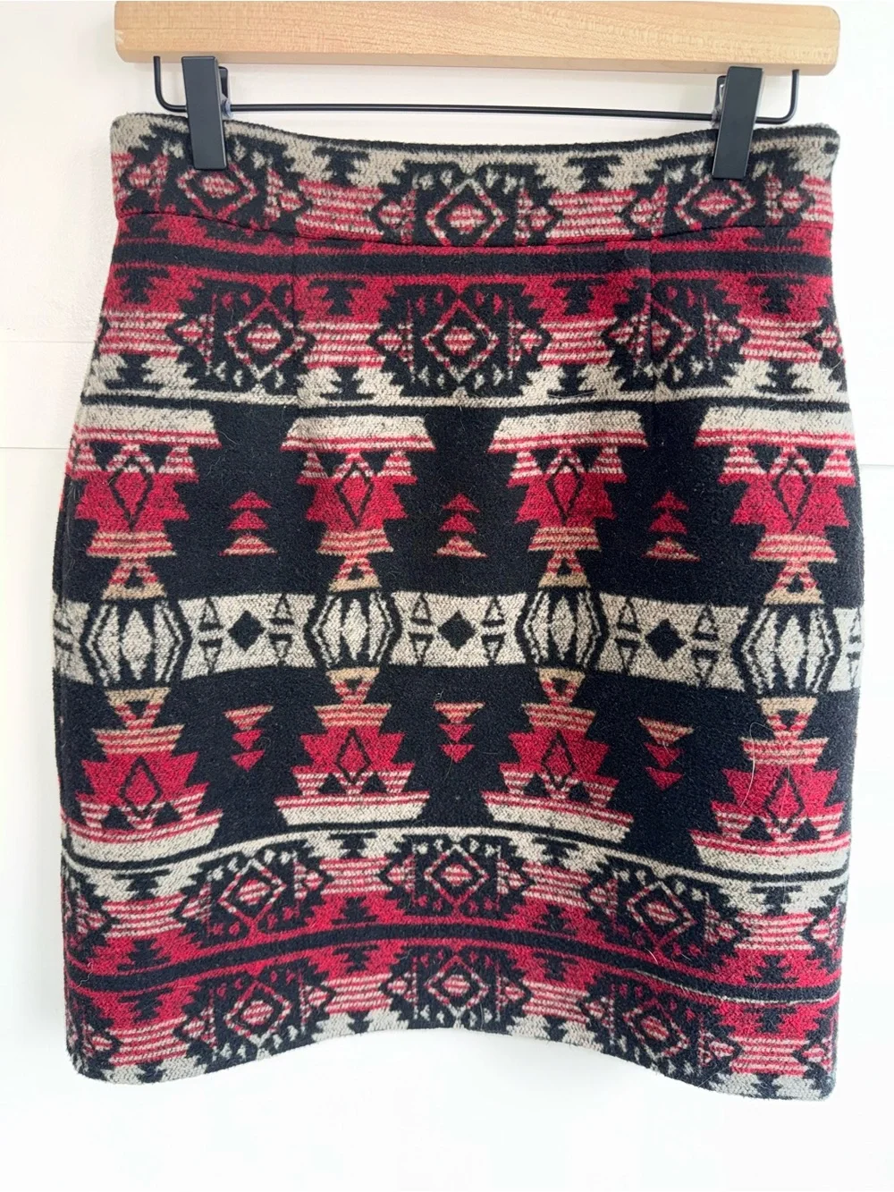 Anthropologie James Coviello‎ Pencil Skirt Aztec Southwest Festival Tribal Small